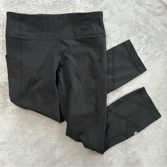 Lululemon Pace Rival Black Leggings small size 4 - Picture 1 of 1